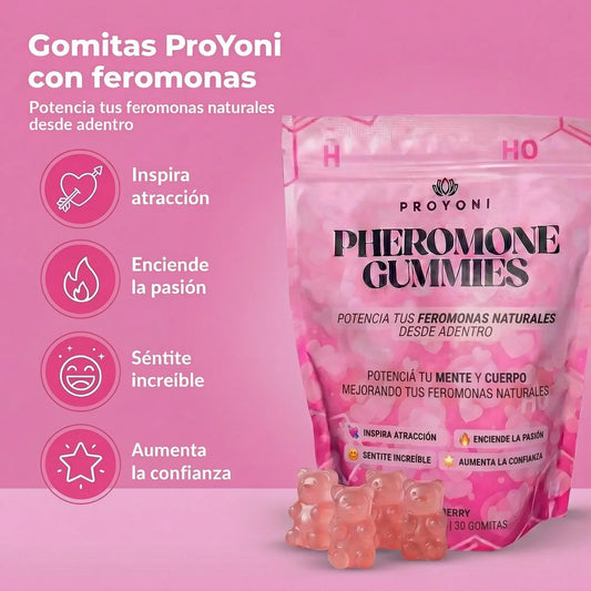 Gomitas con Feromonas - Mayor atracción y Confianza