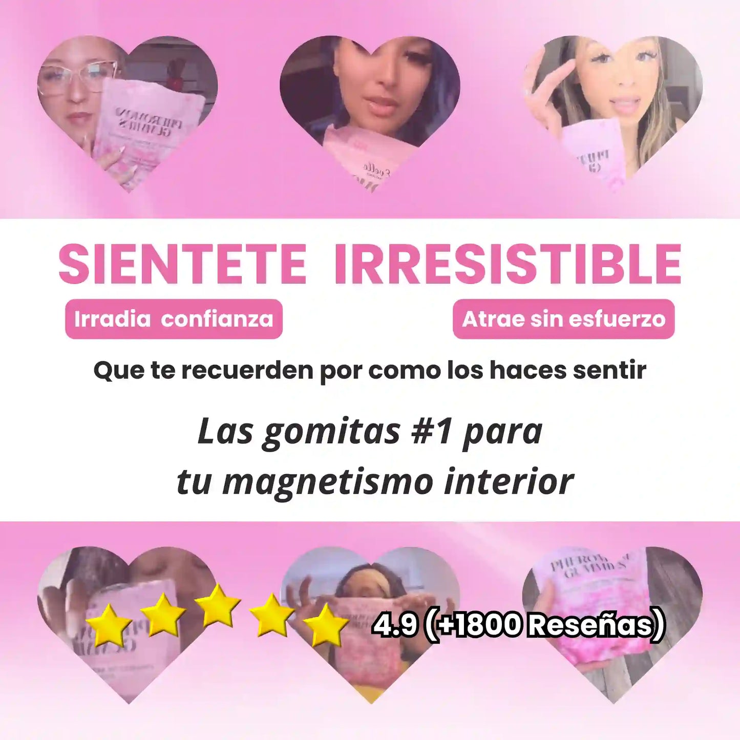 Gomitas con Feromonas - Más Atracción y Confianza